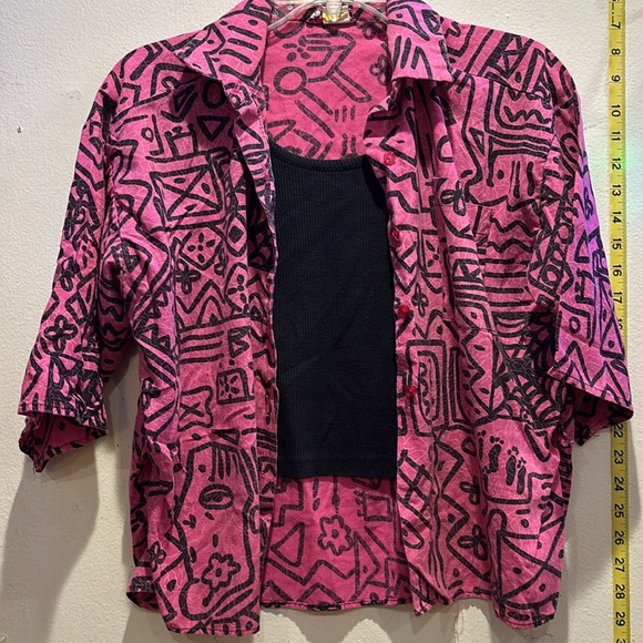 Live it up Pink Graphic Shirt - Picture 8 of 10